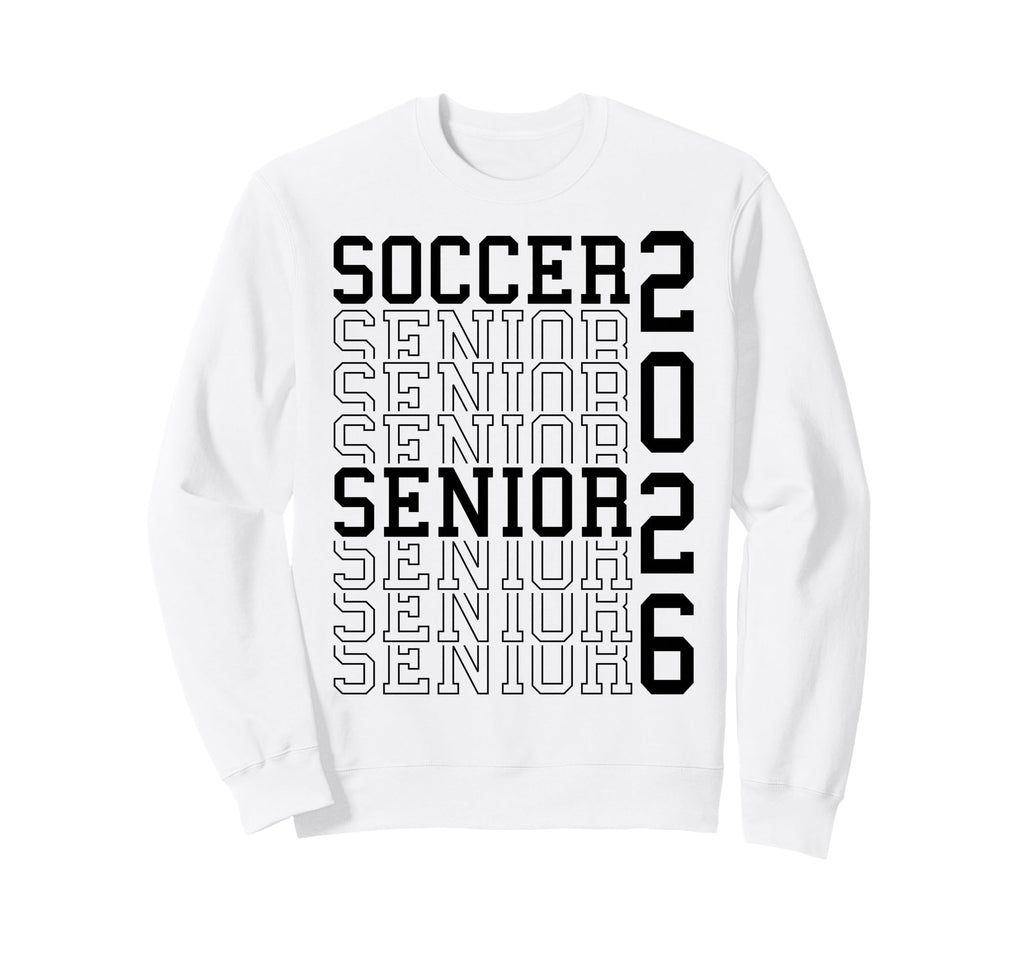 Soccer Senior Night Soccer Senior Sweatshirt - Minimalist Print Unisex