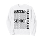 Soccer Senior Night Soccer Senior Sweatshirt - Minimalist Print Unisex