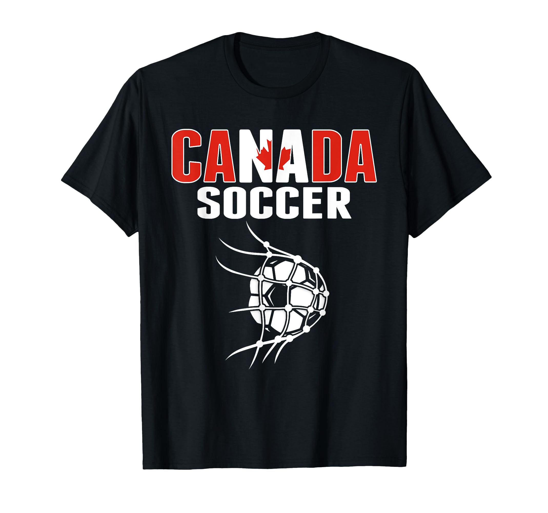 Canada Soccer Fans Jersey Support T-Shirt - Aesthetic Graphic Unisex