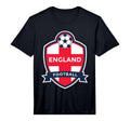 England Flag Football Soccer English Fan T-Shirt - Graphic Print Men Women