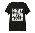 Best Soccer Assistant Coach Ever Tri T-Shirt - Minimalist Print Unisex