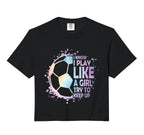 I Know Play Like Try To Keep Up T-Shirt - Streetwear Style Men Women