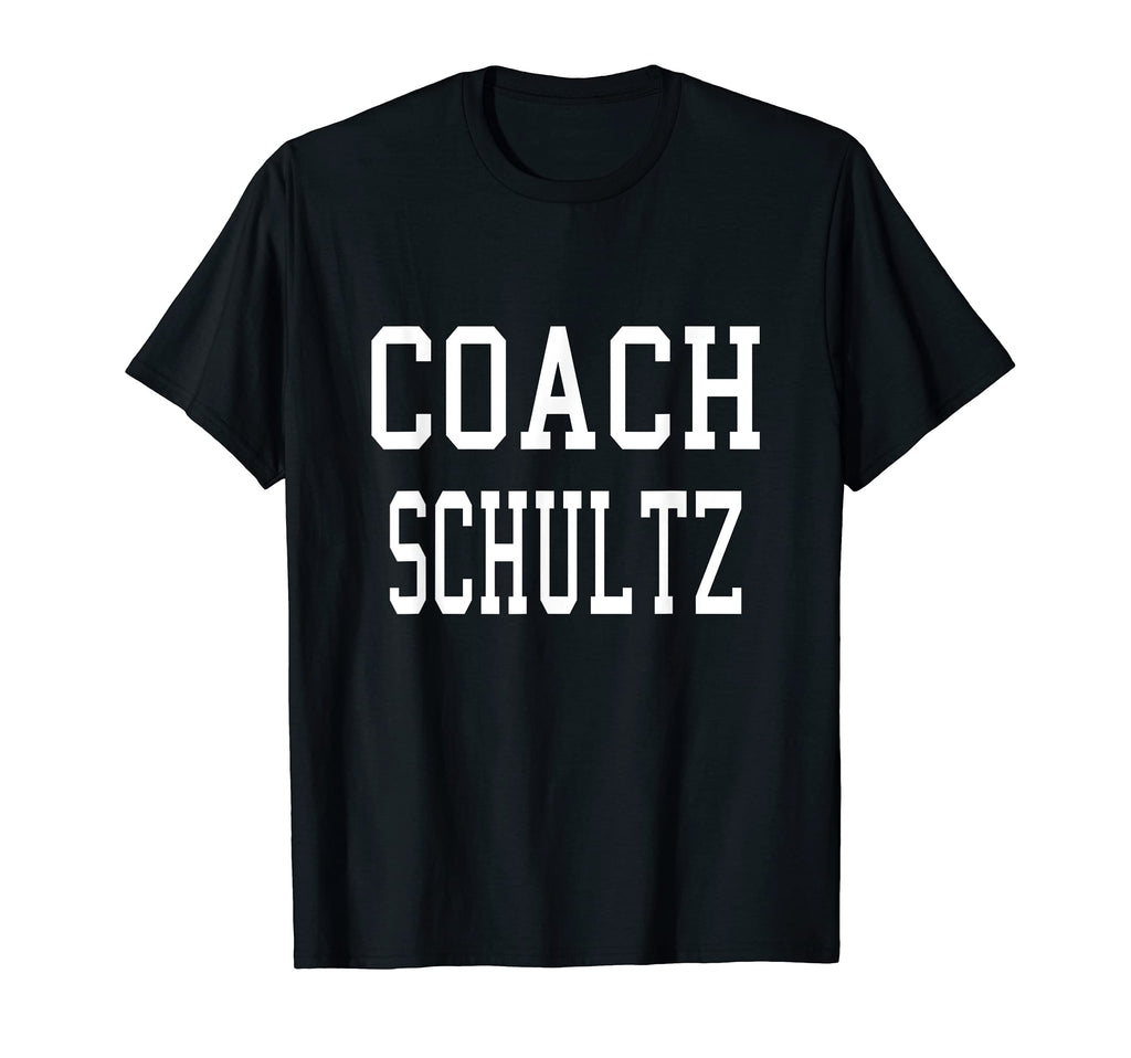 Coach Schultz Custom Football Soccer T-Shirt - Casual Everyday Wear Unisex