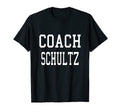 Coach Schultz Custom Football Soccer T-Shirt - Casual Everyday Wear Unisex