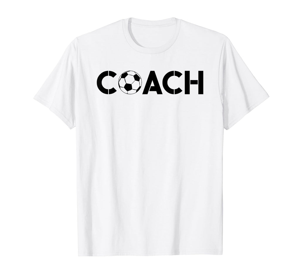 Soccer Football Coach Mens Womens T-Shirt - Graphic Print Men Women