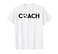 Soccer Football Coach Mens Womens T-Shirt - Graphic Print Men Women
