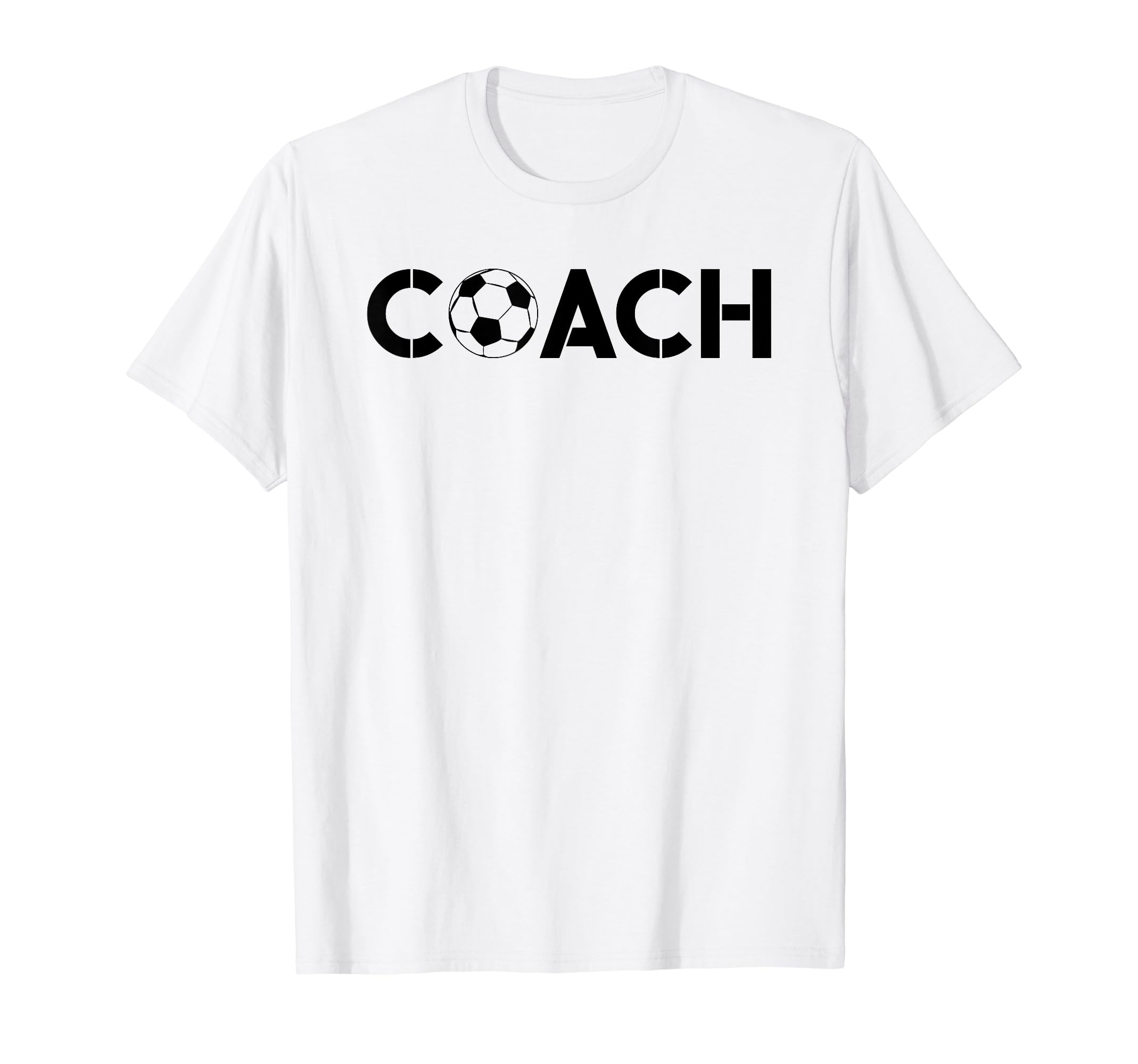 Soccer Football Coach Mens Womens T-Shirt - Graphic Print Men Women