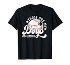 Those Are My Ball Mama Soccer Baseball T-Shirt - Unique Graphic for Adults