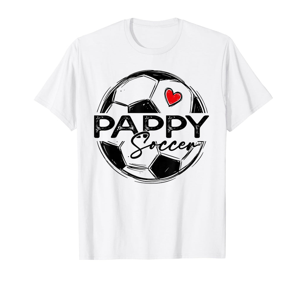 Soccer Pappy Soccer Player Family T-Shirt - Custom Art Print Unisex