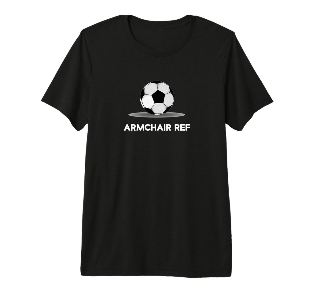 Armchair Ref Football Sports Dad Mom Coach T-Shirt - Unique Graphic Unisex