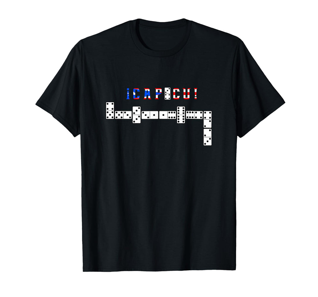Dominoes Player Gifts Vibes Capicu T-Shirt - Fun Novelty Design for Adults