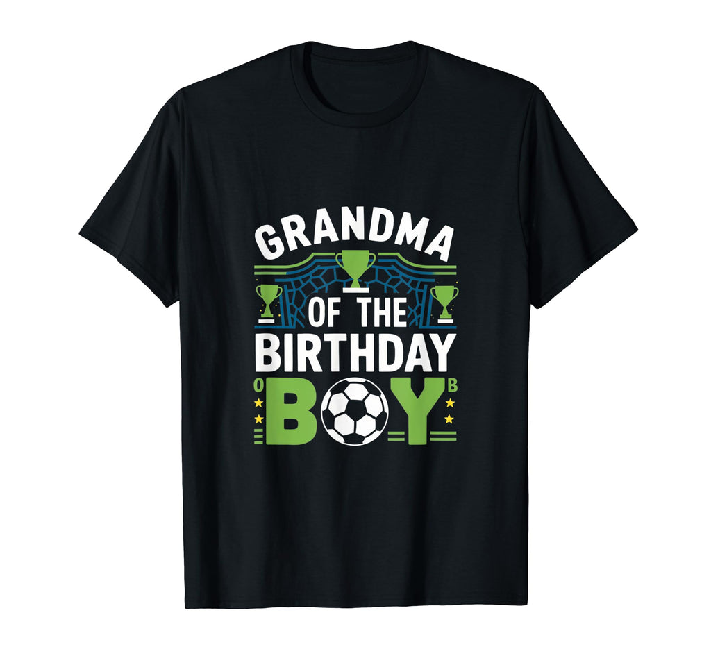 Grandma Birthday Soccer Family Party T-Shirt - Minimalist Print Unisex
