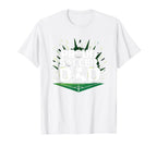 Proud Soccer Dad Cheering Sideline T-Shirt - Minimalist Print Men Women