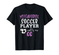 My Favorite Soccer Player Call T-Shirt - Casual Everyday Wear for Adults