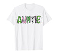 Soccer Auntie Funny Soccer Birthday T-Shirt - Novelty Apparel for Adults