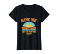 Game Day Let Mom Ing Begin Soccer Parent T-Shirt - Minimalist Print Unisex