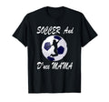 Football Soccer And Dance Mama Dance T-Shirt - Trendy Graphic for Adults