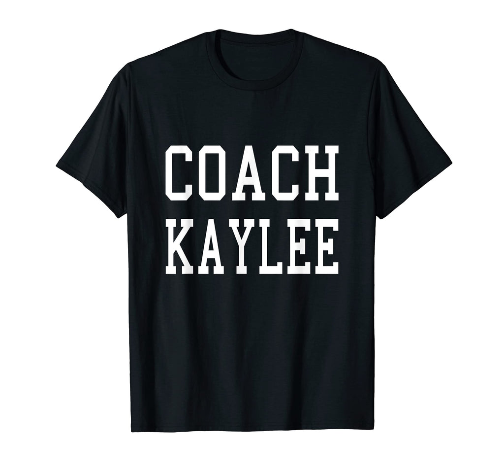Coach Kaylee Custom Football Soccer T-Shirt - Aesthetic Graphic Unisex