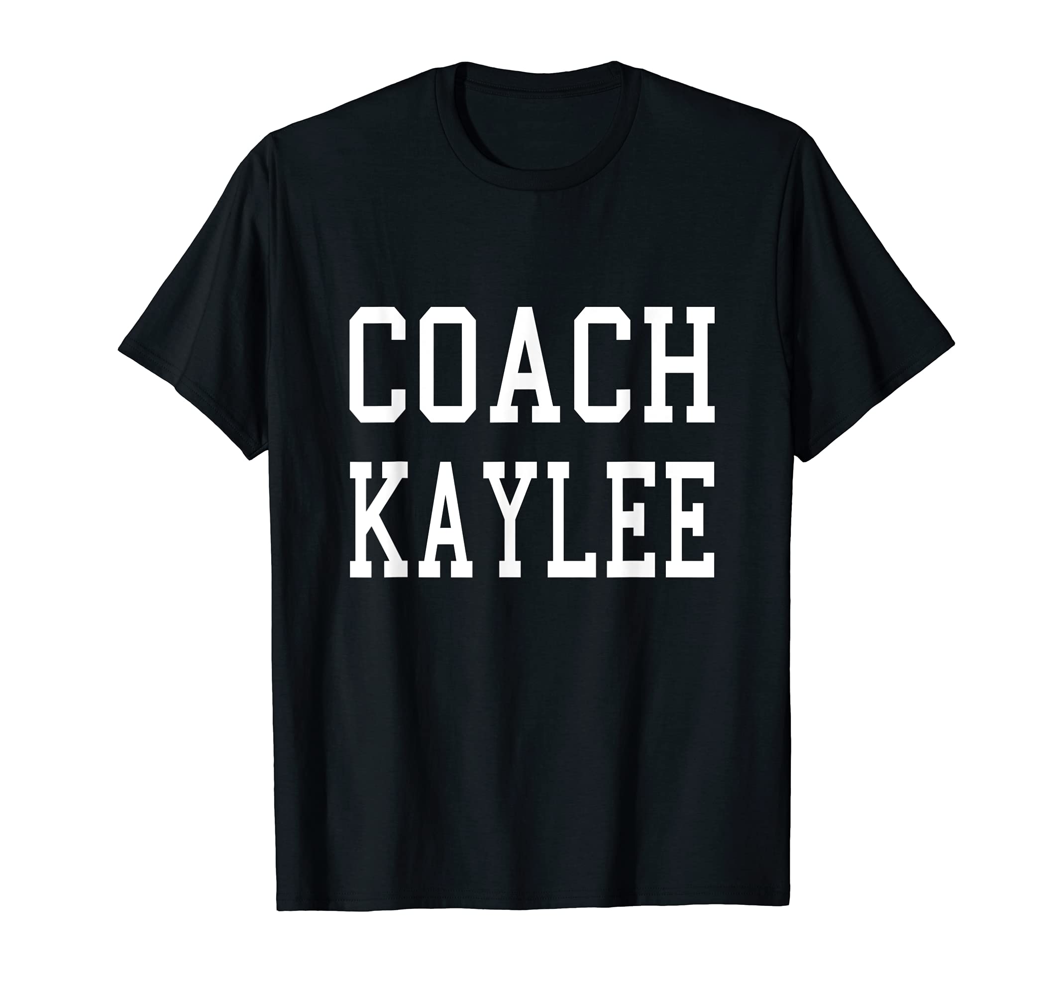 Coach Kaylee Custom Football Soccer T-Shirt - Aesthetic Graphic Unisex