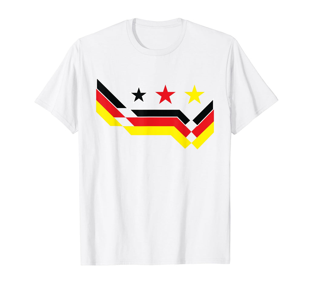 German Soccer Deutschland Germany Sports T-Shirt - Custom Art Print Unisex