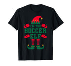 Matching Family Im Soccer Elf T-Shirt - Unique Graphic Men Women