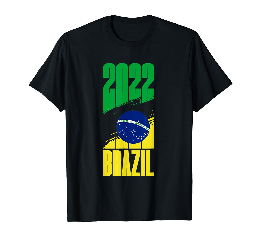 Brazil Brasil 2022 Football Soccer Sele O T-Shirt - Custom Art Print Unisex