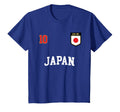 Japan Soccer Team 10 Japanese Flag Nihon T-Shirt - Trendy Graphic Unisex