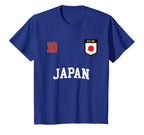 Japan Soccer Team 10 Japanese Flag Nihon T-Shirt - Trendy Graphic Unisex