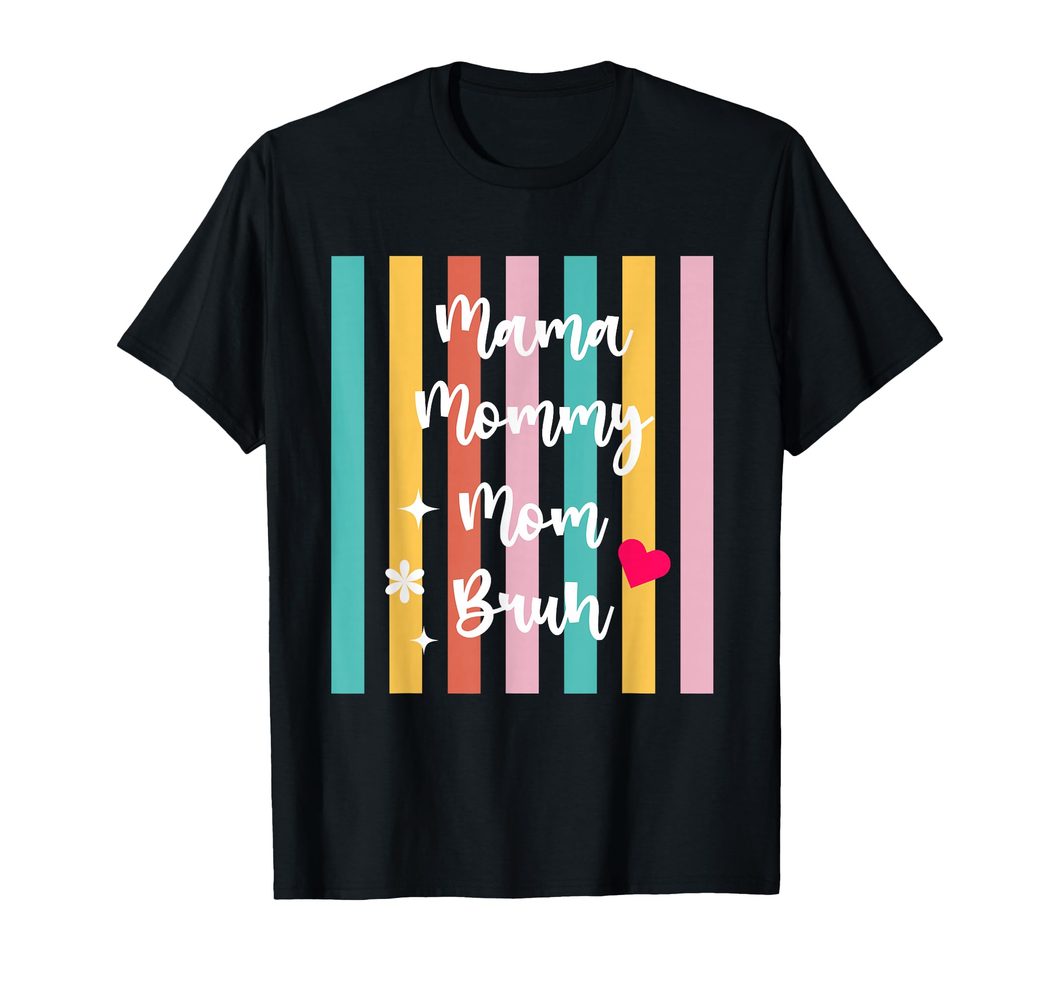 Ma Mama Mom Bruh T-Shirt - Minimalist Print Men Women