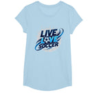 Soccer Mom Live Love Soccer Passion Sweatshirt - Minimalist Print Men Women