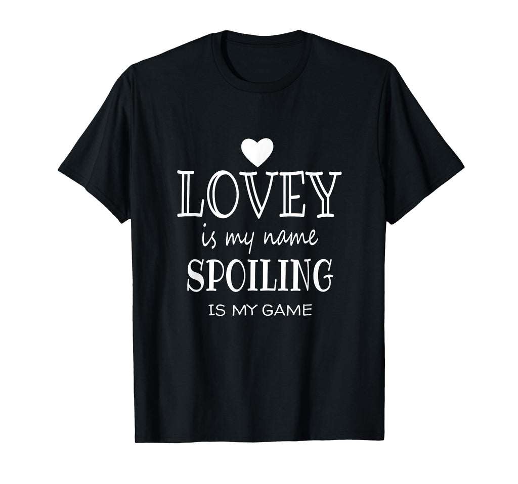 Lovey Is My Name Special Grandmother T-Shirt - Custom Art Print Men Women
