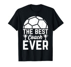 Best Soccer Coach Ever Soccer Trainer T-Shirt - Aesthetic Graphic Unisex