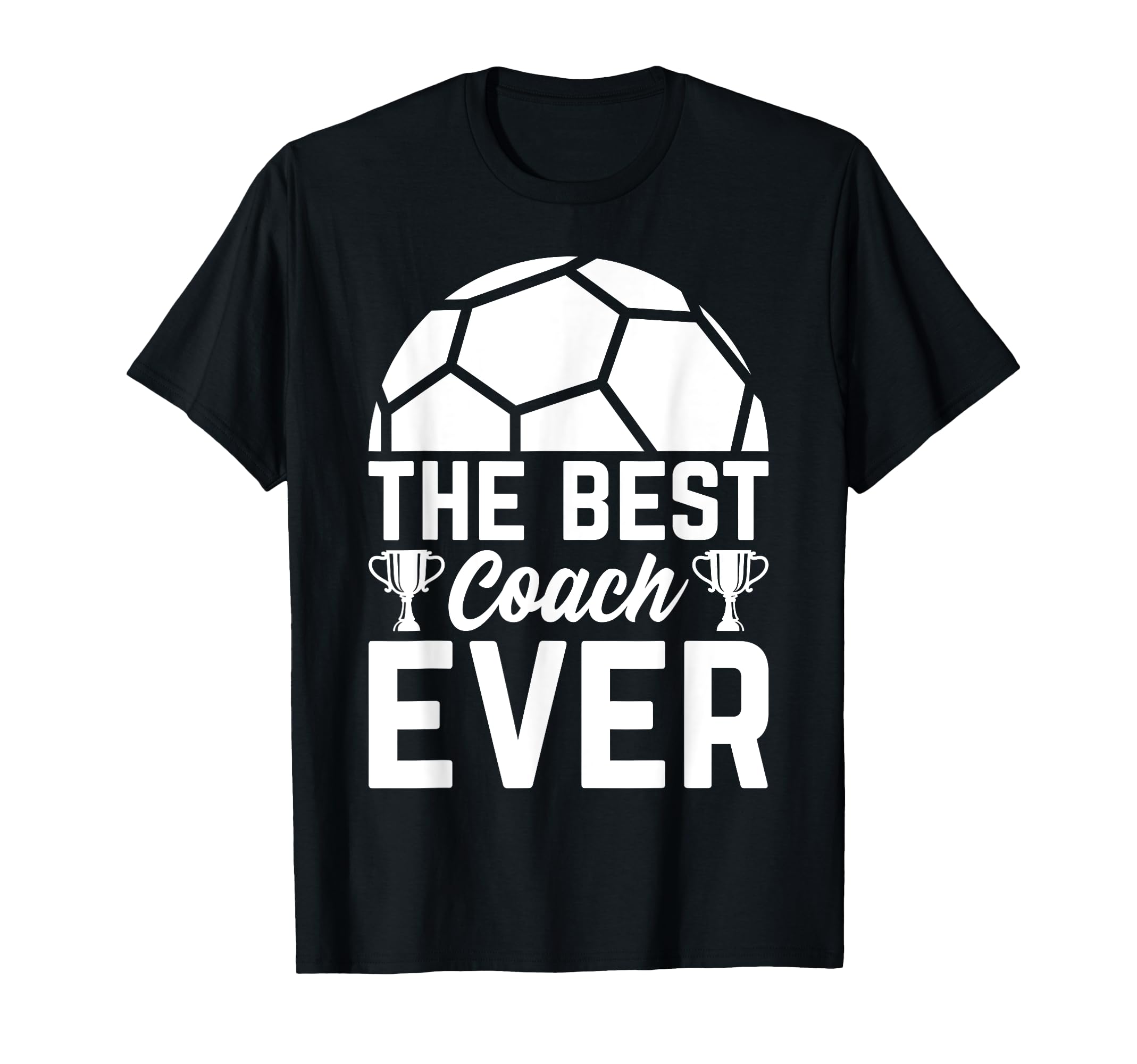 Best Soccer Coach Ever Soccer Trainer T-Shirt - Aesthetic Graphic Unisex