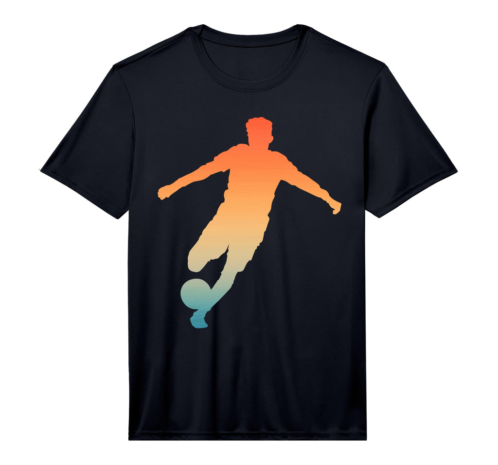 Silhouette Soccer Player Goalkeeper T-Shirt - Fun Novelty Design Unisex
