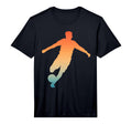 Silhouette Soccer Player Goalkeeper T-Shirt - Fun Novelty Design Unisex