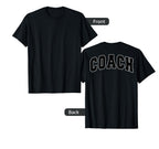 Coach Sports Trainer Varsity Team T-Shirt - Novelty Apparel Men Women