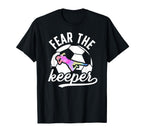 Fear Soccer Keeper Soccer Goalkeeper T-Shirt - Streetwear Style Men Women