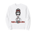 Caffeine And Corner Kicks Womens Sweatshirt - Aesthetic Graphic Unisex
