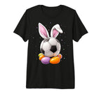 Soccer Player Team Coach Trainer Rabbit T-Shirt - Graphic Print for Adults