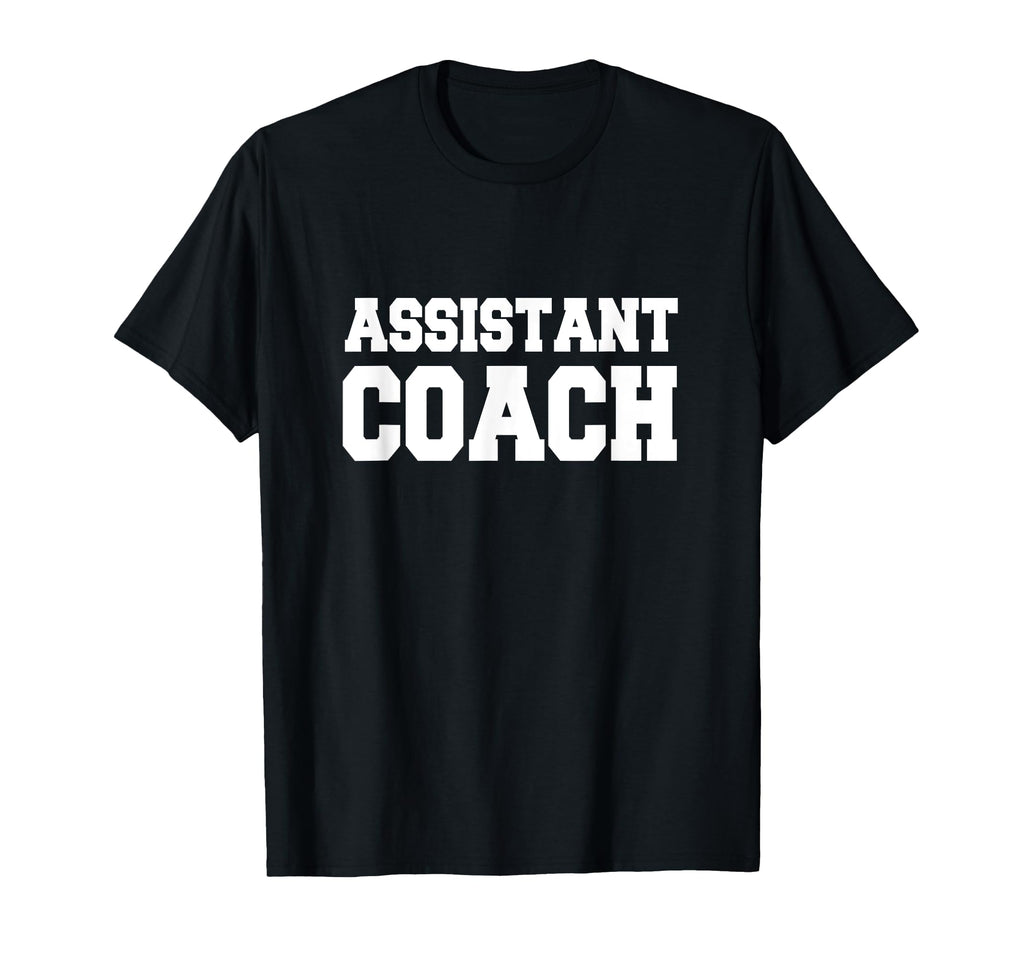 Assistant Coach Coaches T-Shirt - Minimalist Print Unisex