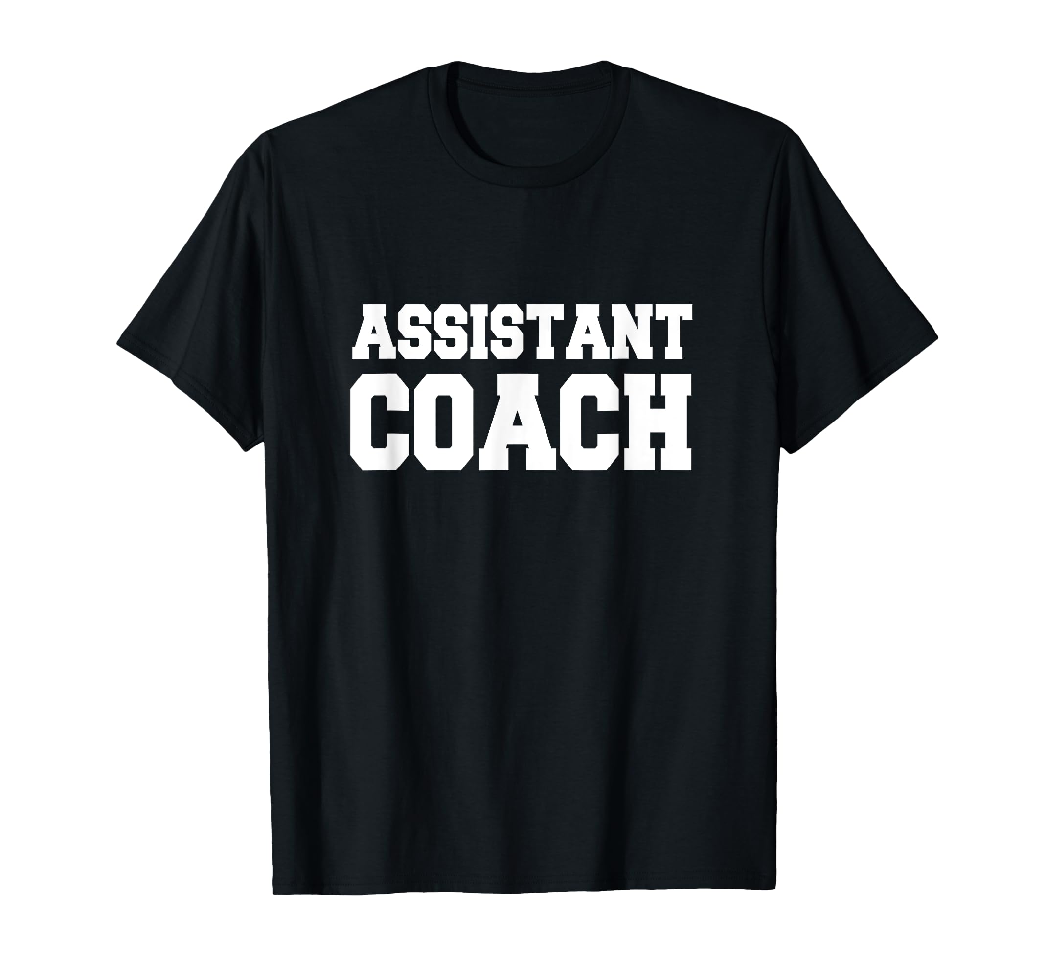 Assistant Coach Coaches T-Shirt - Minimalist Print Unisex