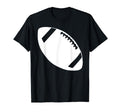 Silhouette American Football Ball Coach T-Shirt - Trendy Graphic Unisex