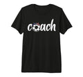 Coach Soccer American Flag Bandana T-Shirt - Aesthetic Graphic Men Women