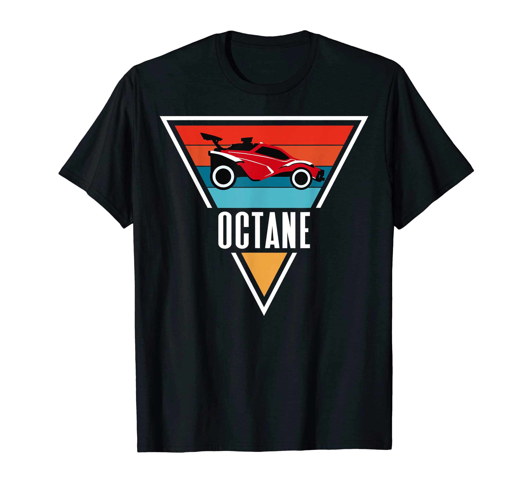 Octane Rocket Soccer Sunset Distressed T-Shirt - Streetwear Style Unisex