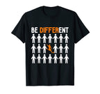 Be Different Soccer Player T-Shirt - Aesthetic Graphic for Adults