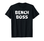 Bench Boss Sports Head Coach Manager T-Shirt - Streetwear Style Men Women
