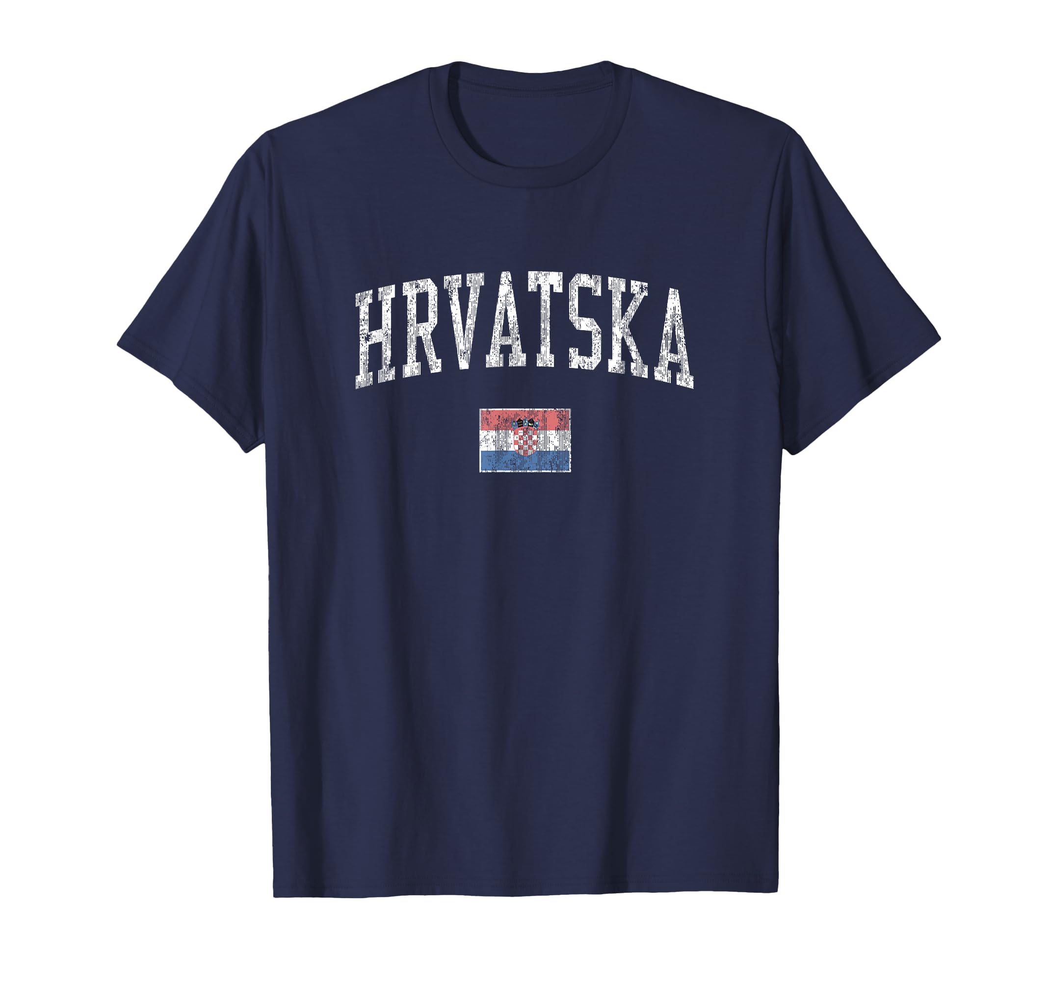 Croatia Sports Croatian Flag T-Shirt - Streetwear Style for Adults