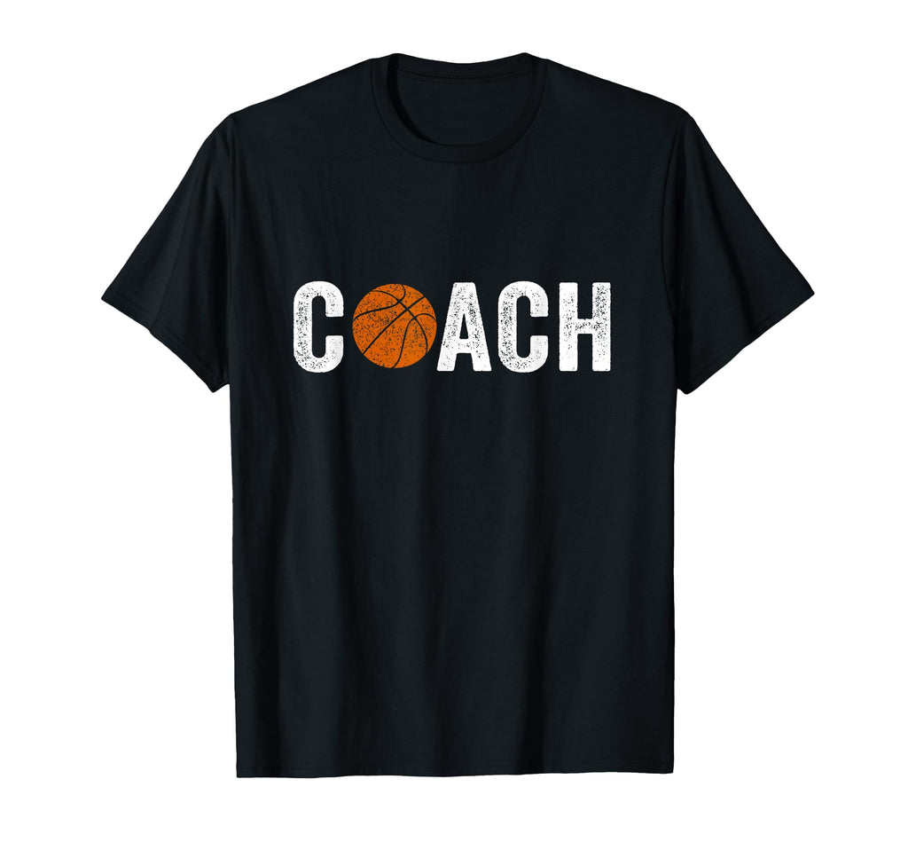 Gifts Basketball Coaches Appreciation T-Shirt - Minimalist Print Men Women