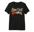 Soccer Mom Mama Wildflower Mothers Day T-Shirt - Graphic Print for Adults