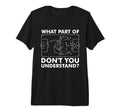 What Part Dont You Understand Funny T-Shirt - Trendy Graphic for Adults